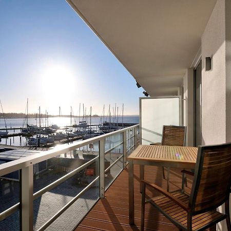 Apartment 12 - "Silbermoewe I" - Blickrichtung Yacht- Und Binnenhafenoffenes Meer Eckernfoerde Exterior photo